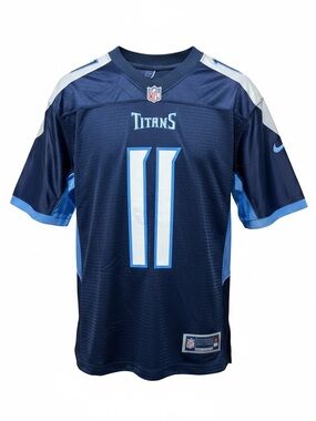 Tennessee Titans AJ Brown #11 Jersey Mens Size L NWT Navy NFL Football